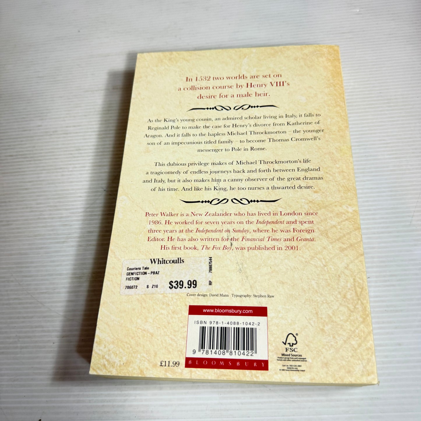 The Courier's Tale - Peter Walker