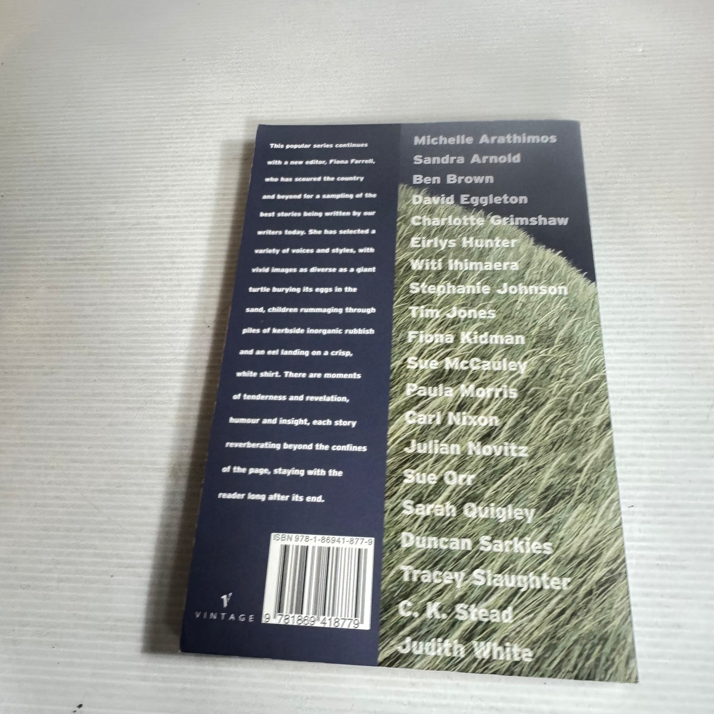 The Best New Zealand Fiction Volume 4  - Edited by Fiona Farrell