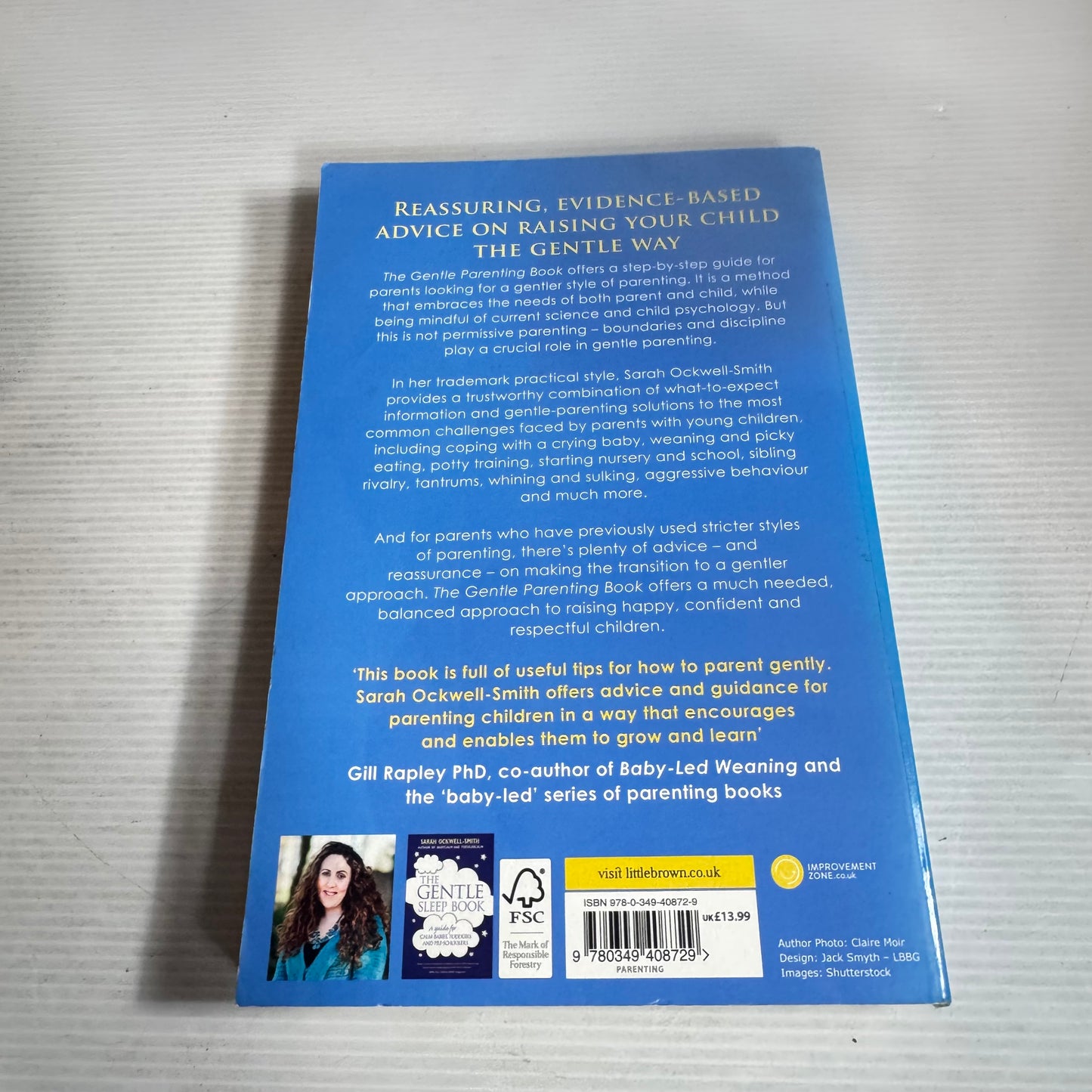 The Gentle Parenting Book : How to Raise Calmer, Happier Children from Birth to Seven - Sarah Ockwell-Smith