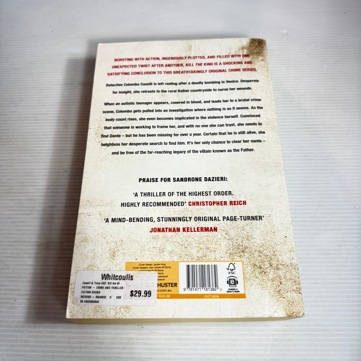Kill The King - Sandrone Dazieri