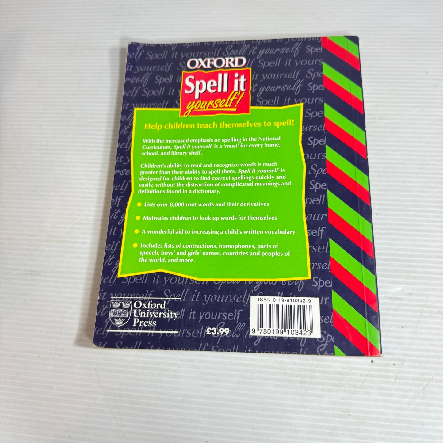 Oxford Spell It Yourself! - G. T. Hawker