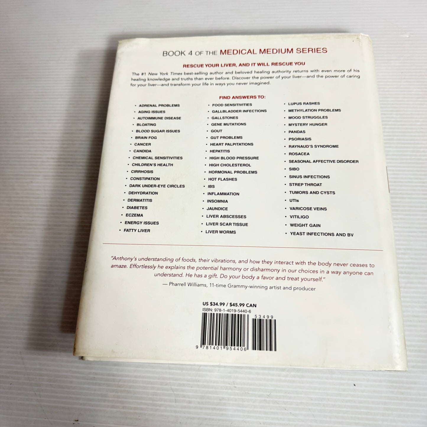 Medical Medium : Liver Rescue - Anthony William
