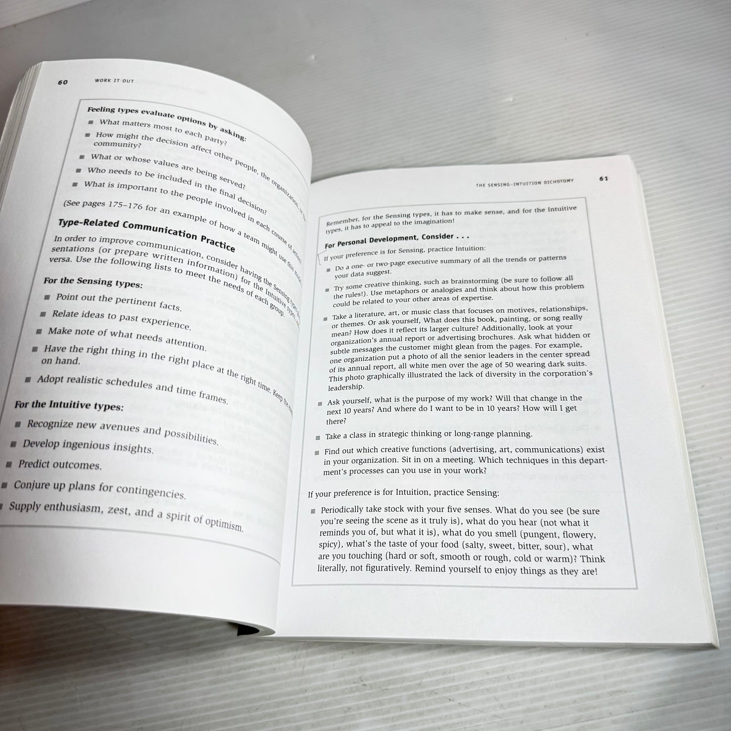 Work It Out : Using Personality Type to Improve Team Performance - Sandra Krebs Hirsh & Jane A. G. Kise