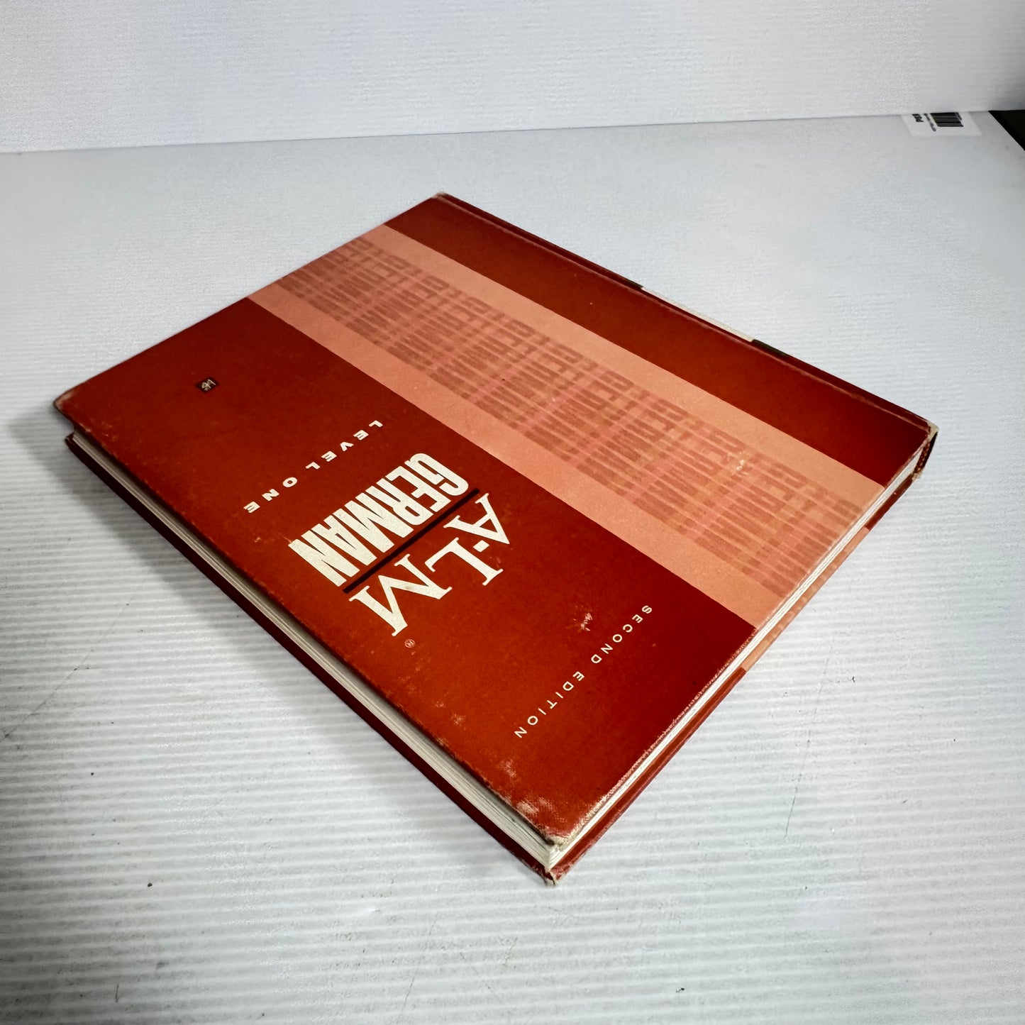 A-LM German Level One 2nd Edition - Harcourt, Brace & World (Vintage 1969)