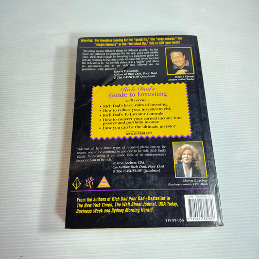 Rich Dad's Guide To Investing - Robert T. Kiyosaki with Sharon L. Lechter, C.P.A.