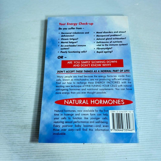 Boost Your Energy : Fine-Tune Your Body and Mind with Natural Anti-Ageing Hormones - Dr Sandra Cabot