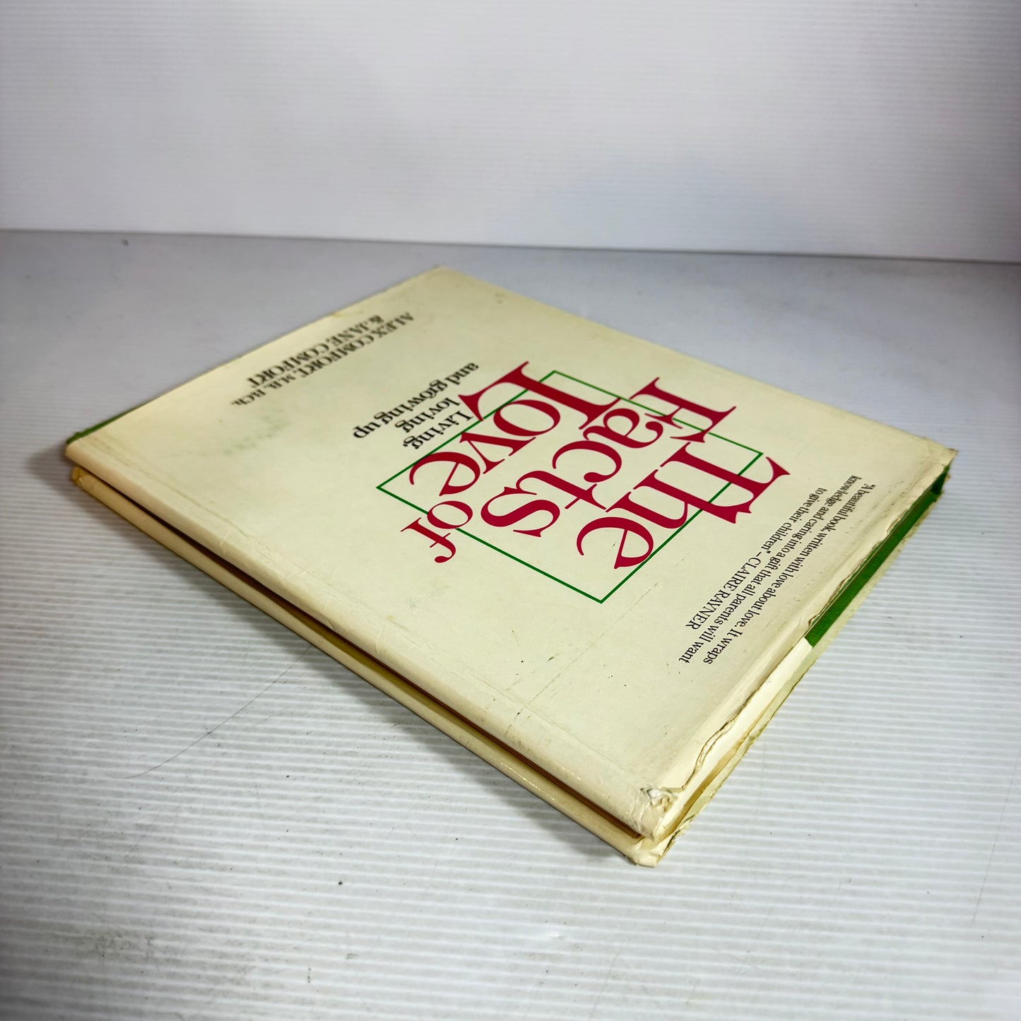 The Facts of Love : Living, Loving, Growing Up - Alex Comfort, M.B., B.Ch. & Jane Comfort (Vintage 1980)
