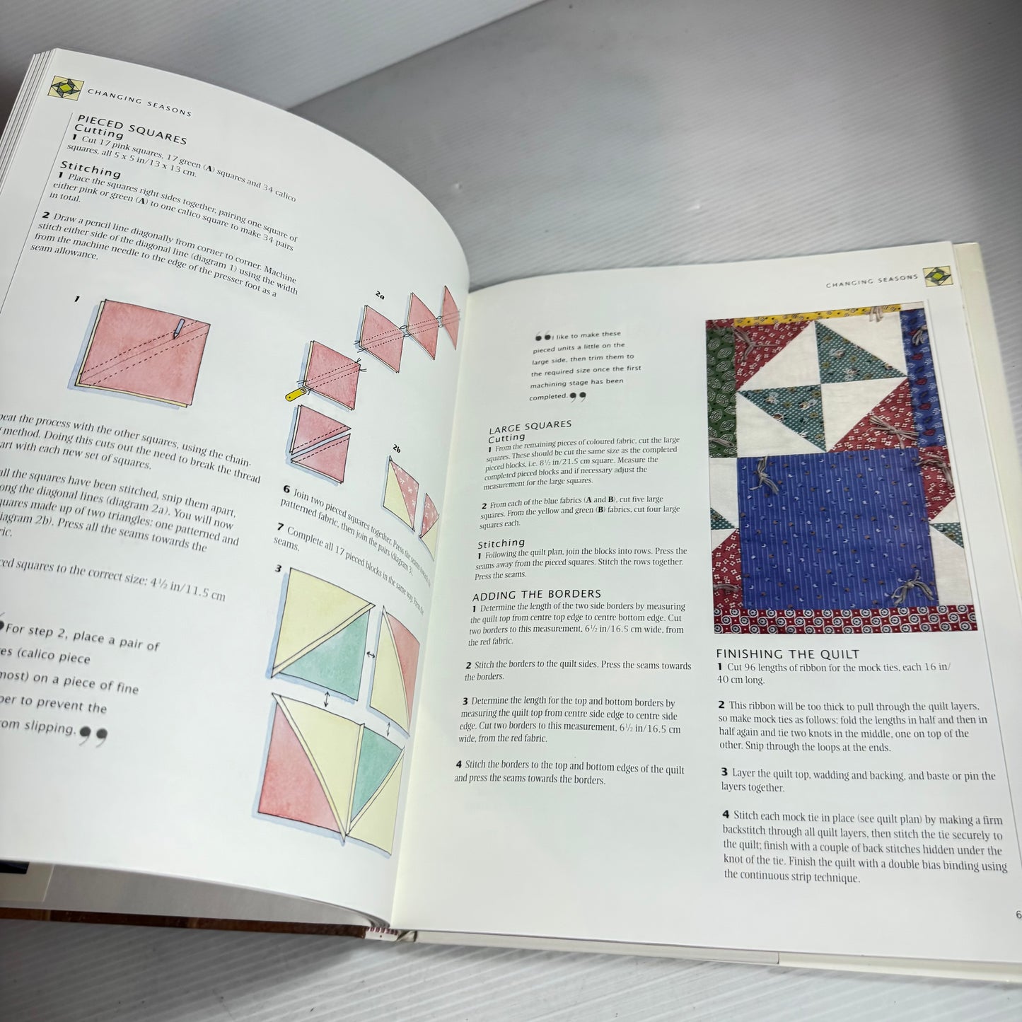 The Weekend Quilter : Fabulous Quilts To Make In A Weekend - Edited by Rosemary Wilkinson (Vintage 1997)