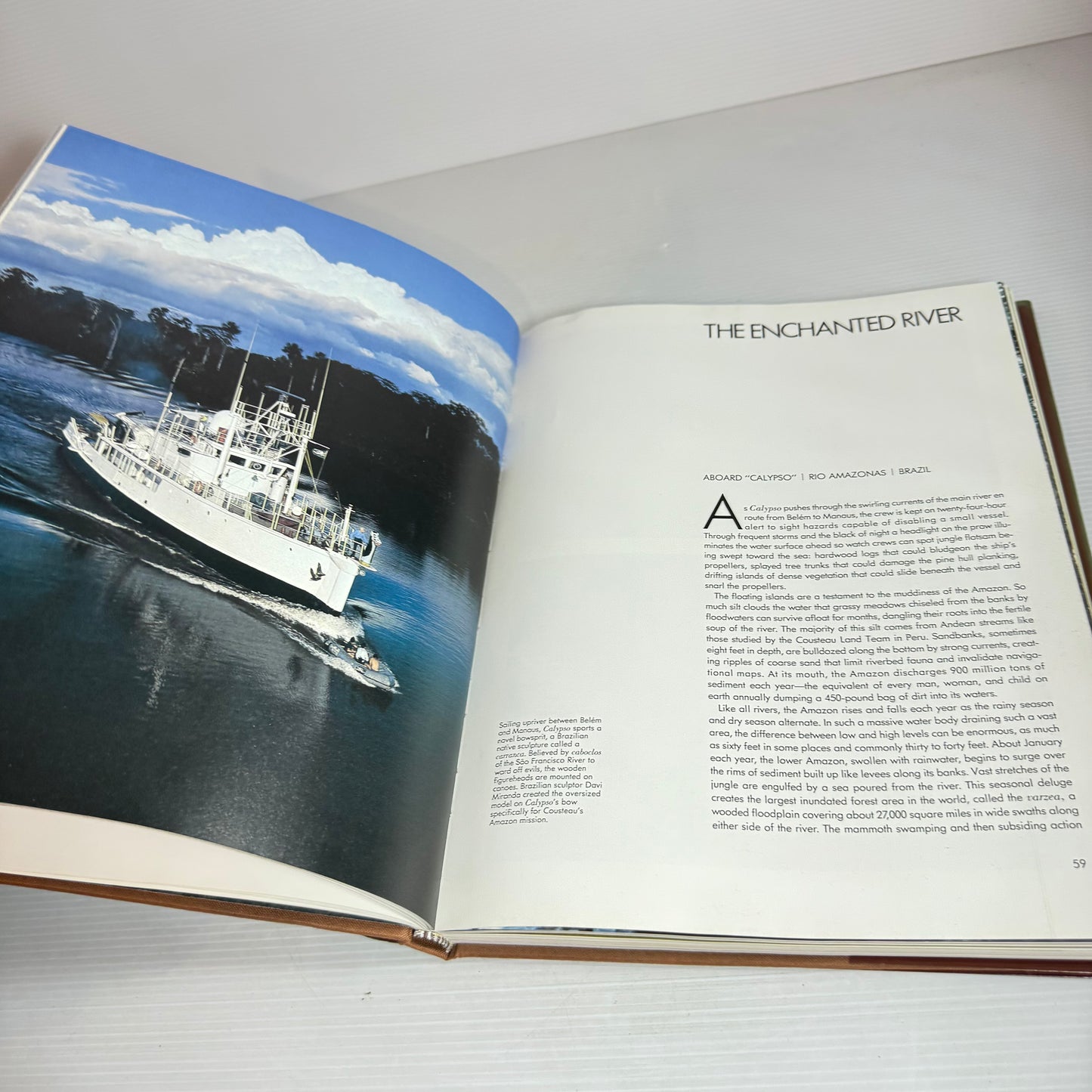 Jacques Cousteau's Amazon Journey - Jacques-Yves Cousteau and Mose Richards (Vintage 1984)
