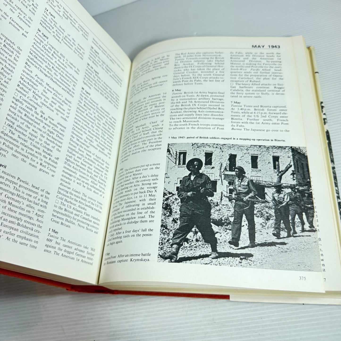 2194 Days of War : An Illustrated Chronology of the Second World War (Vintage 1979)