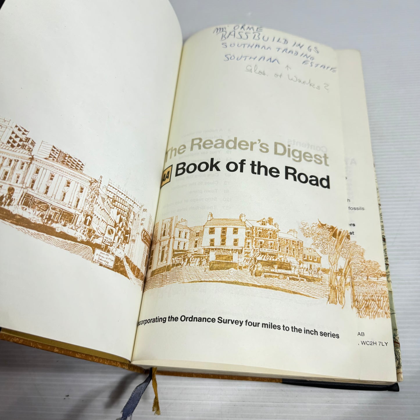 The Reader's Digest AA Book of the Road Great Britain (Vintage 1972)
