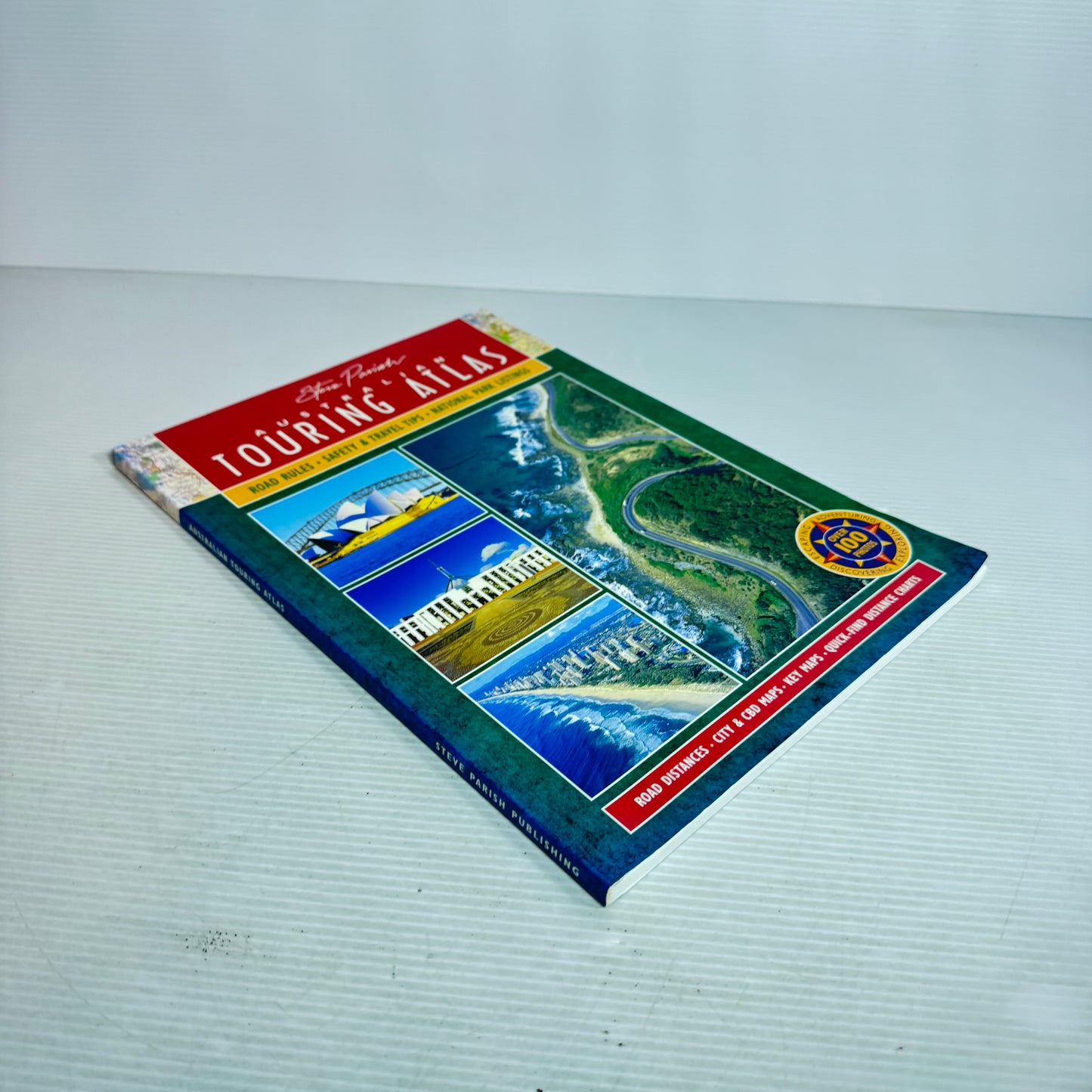 Australian Touring Atlas : Road Rules, Safety & Travel Tips, National Park Listings - Steve Parish