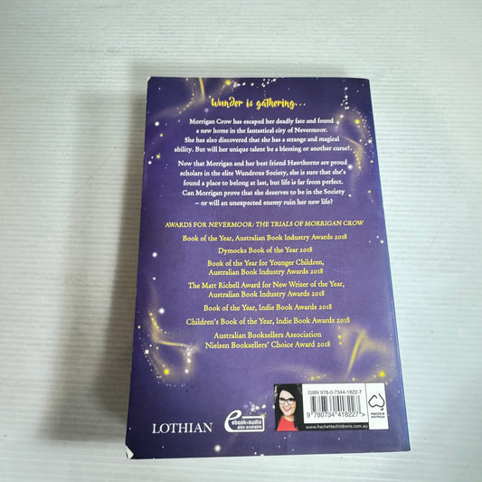 WundeRSmith : The Calling of Morrigan Crow - The 2nd Book in the NeveRMoor Series - Jessica Townsend
