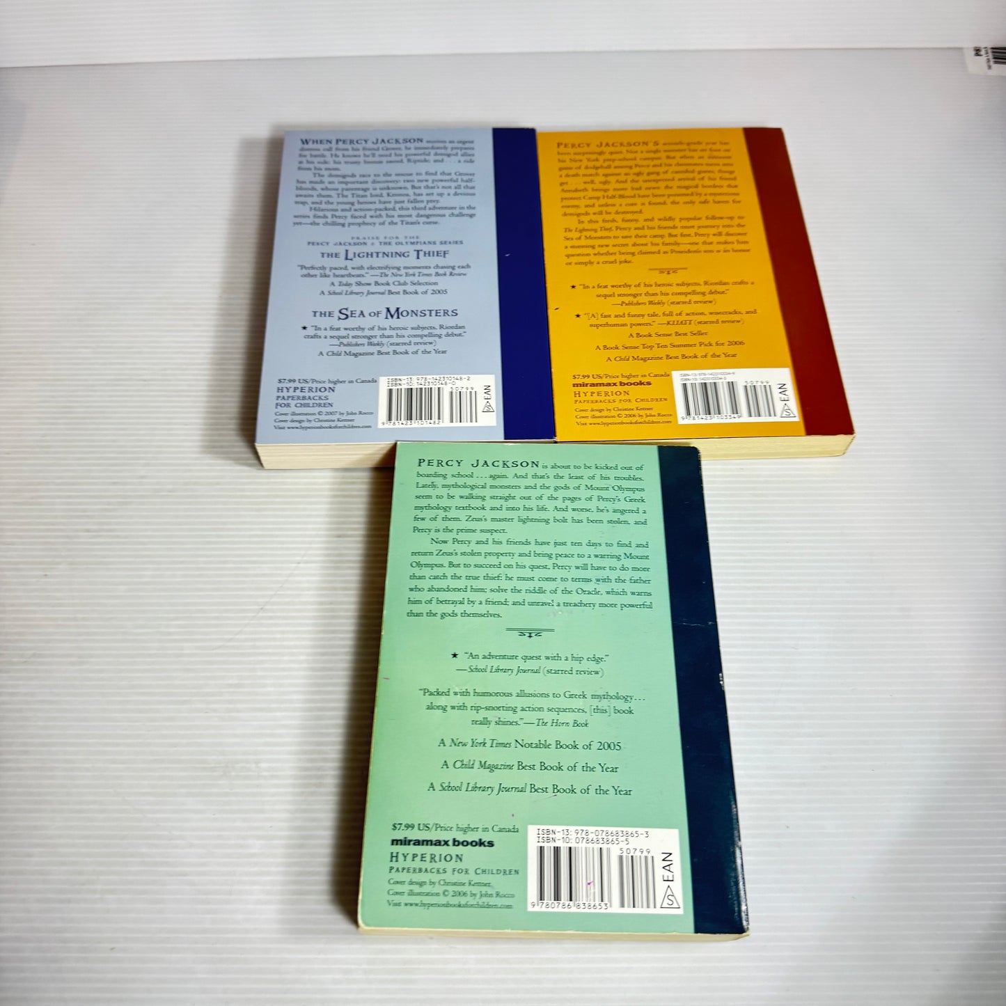 Percy Jackson & The Olympians Box Set - Rick Riordan