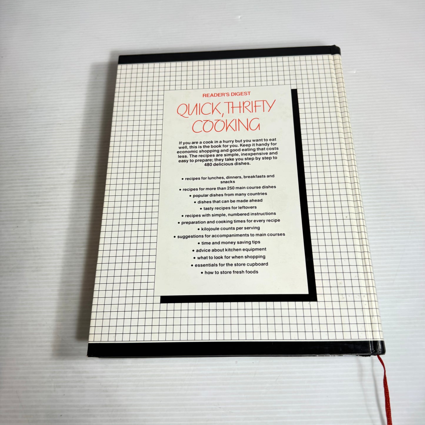 Reader's Digest Quick, Thrifty Cooking (Vintage 1986)