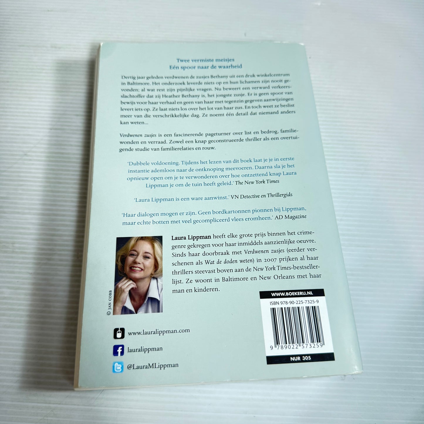 Verdwenen Zusjes/Disappeared Sisters - Laura Lippman Dutch Language