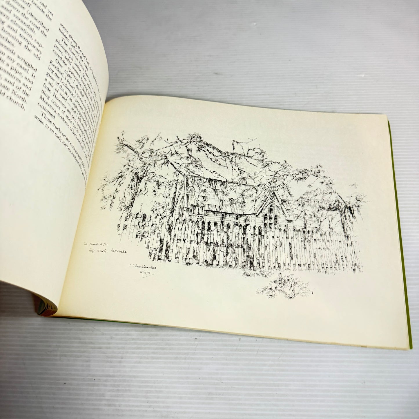 Here and There... Sketching Around New Zealand - S.J. Dennistoun-Wood (Vintage 1978)