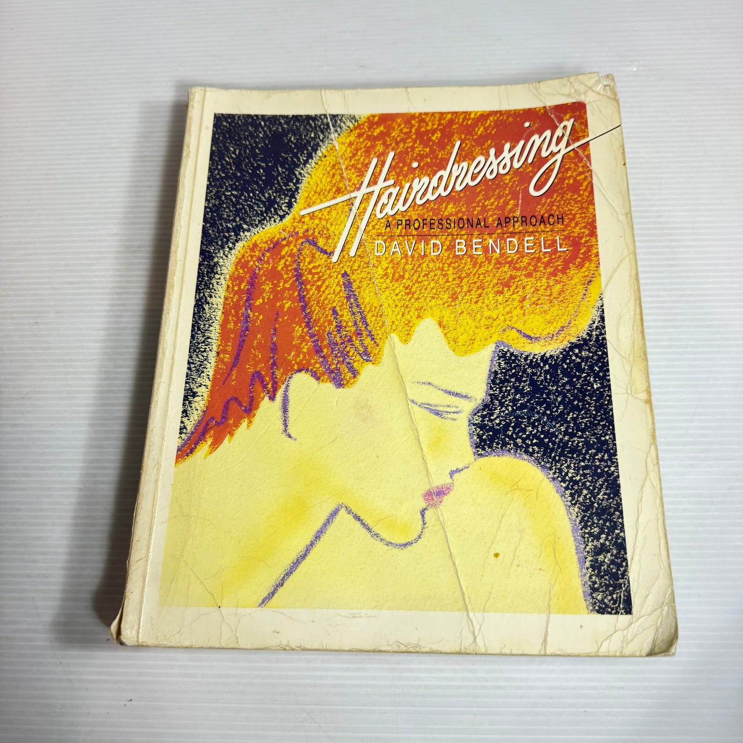 Hairdressing : A Professional Approach - David Bendell (Signed by Author) (Vintage 1986)