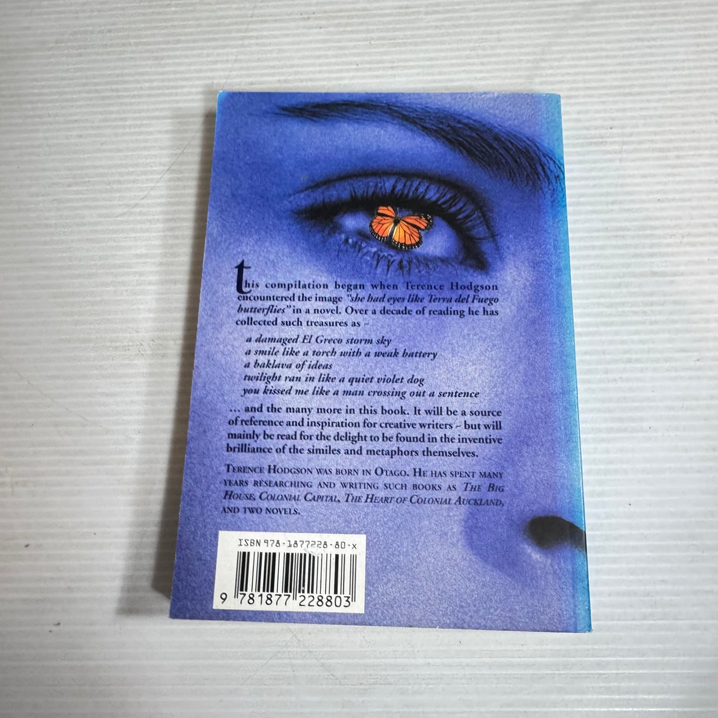 Eyes Like Butterflies : A Treasury of Similes and Metaphors from Modern Literature in English - Terence Hodgson