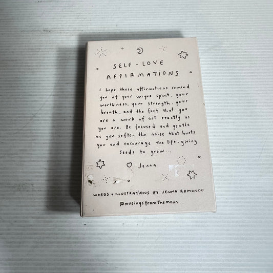 Self-Love Affirmations - Musings From the Moon (45 Card Deck)
