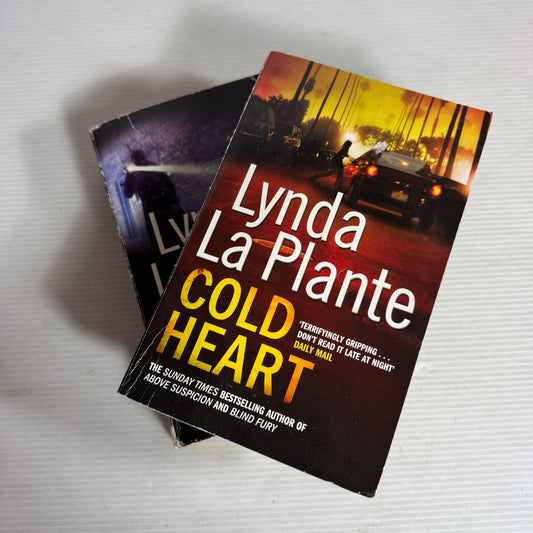 Lynda La Plante Book Bundle x 2 : Cold Heart & Deadly Intent (2952)