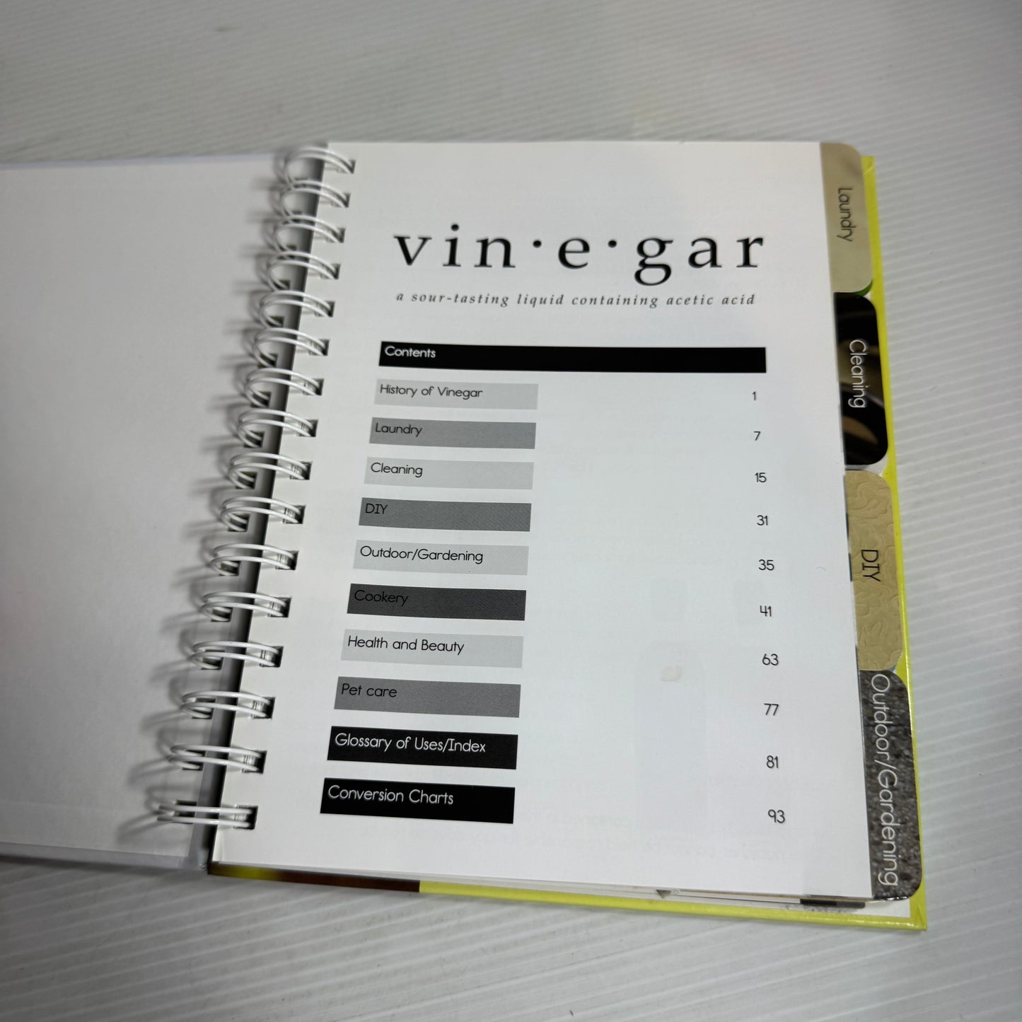Vinegar - 1001 Practical Household Uses