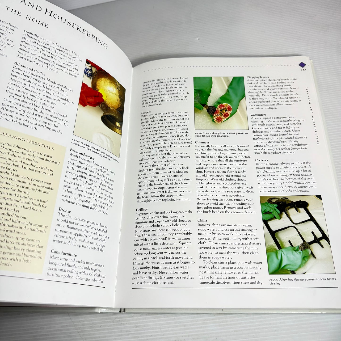 The Illustrated Hints, Tips & Household Skills : The Practical, Step-By-Step Home Reference Manual