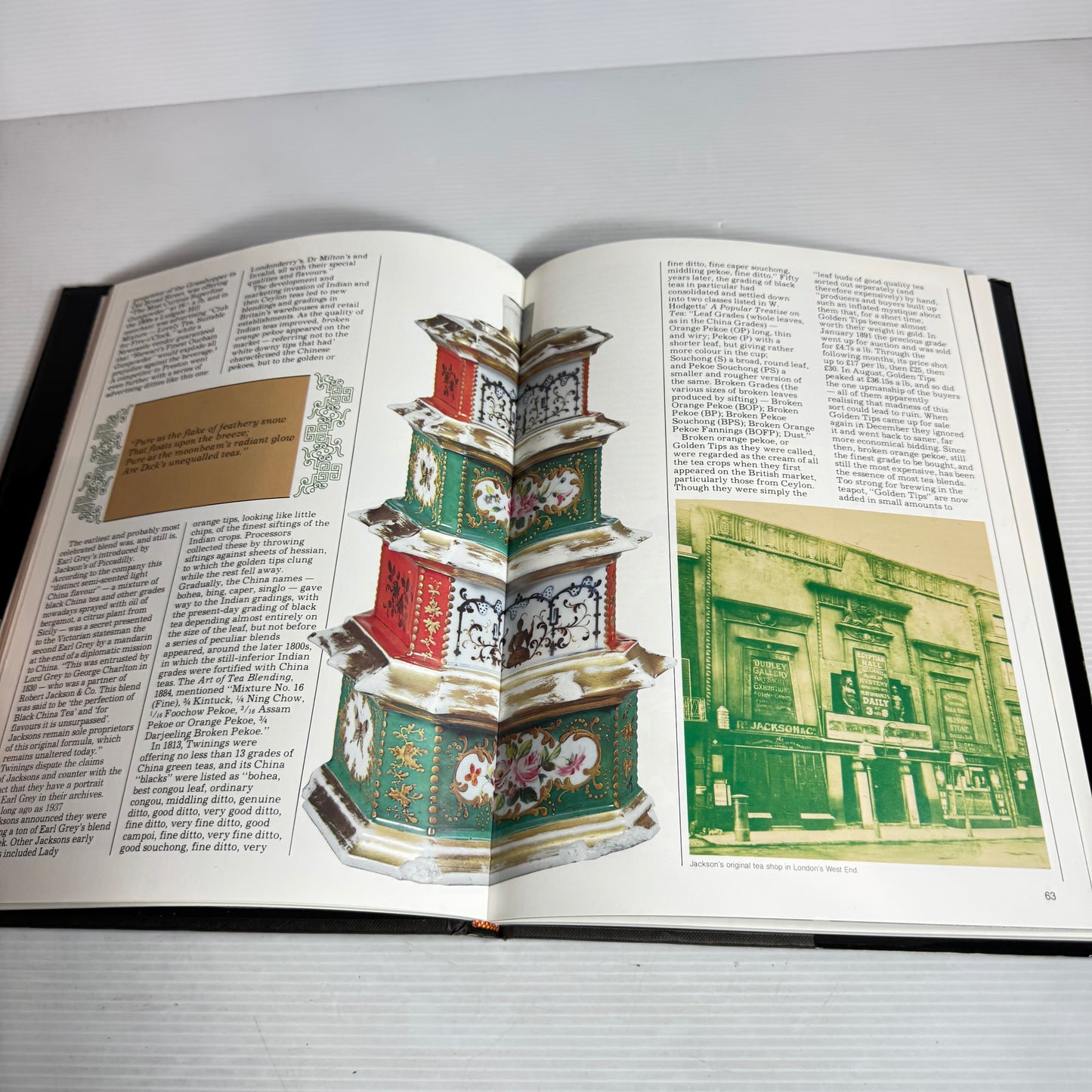5000 Years of Tea : A Pictorial Companion - Derek Maitland Recipes by Jacki Passmore (Vintage 1982)