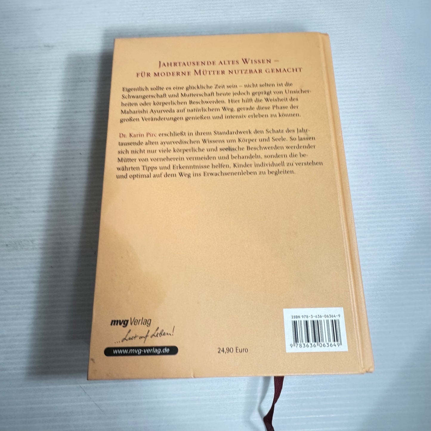 Das Grosee Ayurveda-Buch Für Mutter Und Kind - Dr Karin Pirc German Language