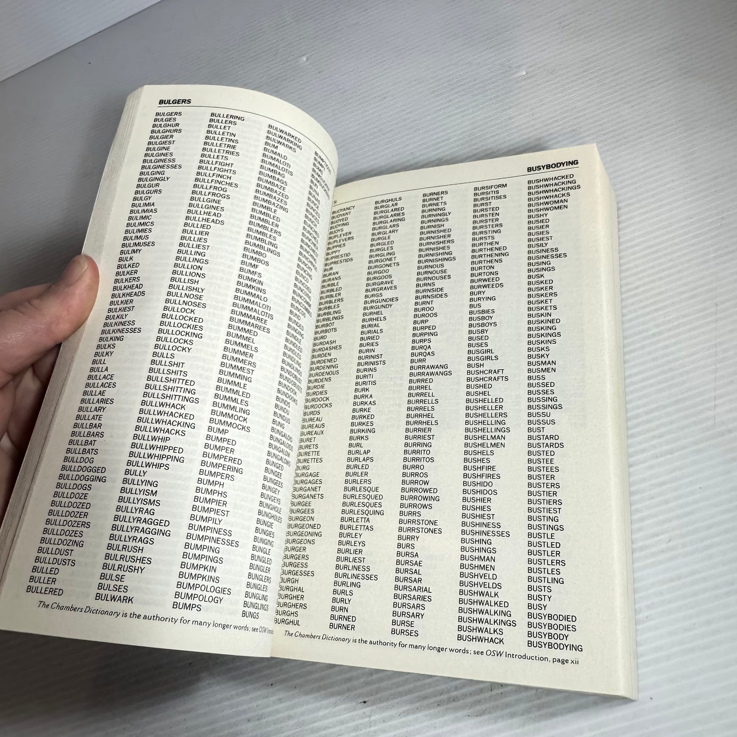 Chambers Official Scrabble Words 4th Ed.