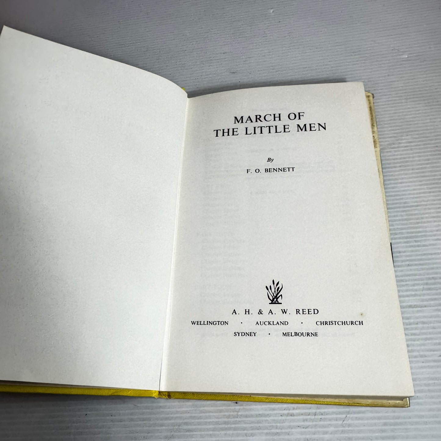 March Of The Little Men - F.O. Bennett (Vintage 1971)