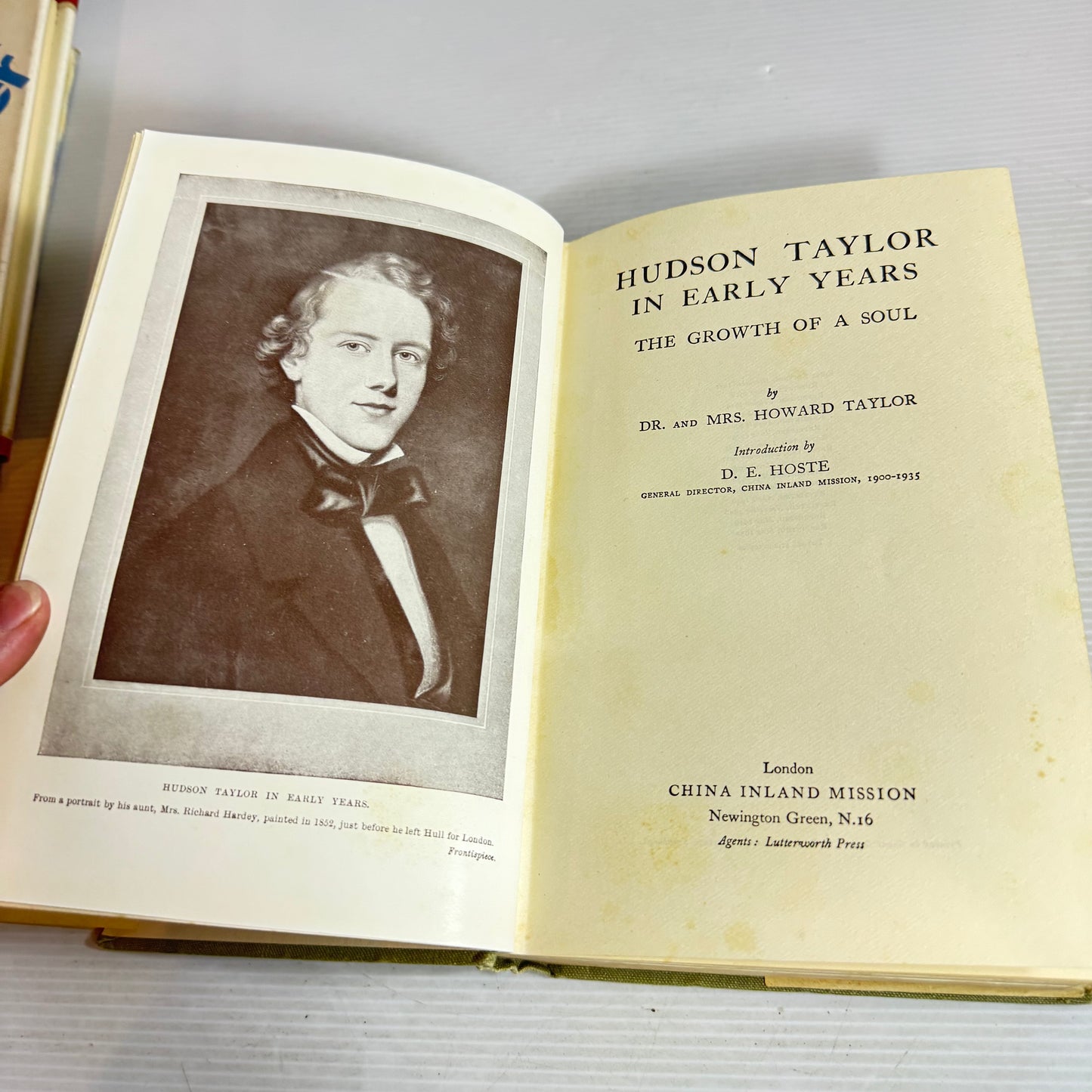 In Early Years : The Growth of a Soul - Dr &  Mrs Howard Taylor (Vintage 1952)