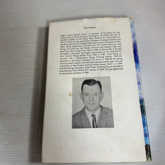 Venture The Far Horizon : Epic Flights by New Zealand's Pioneer Aviators - E. F. Harvie (Vintage 1966 First Edition))