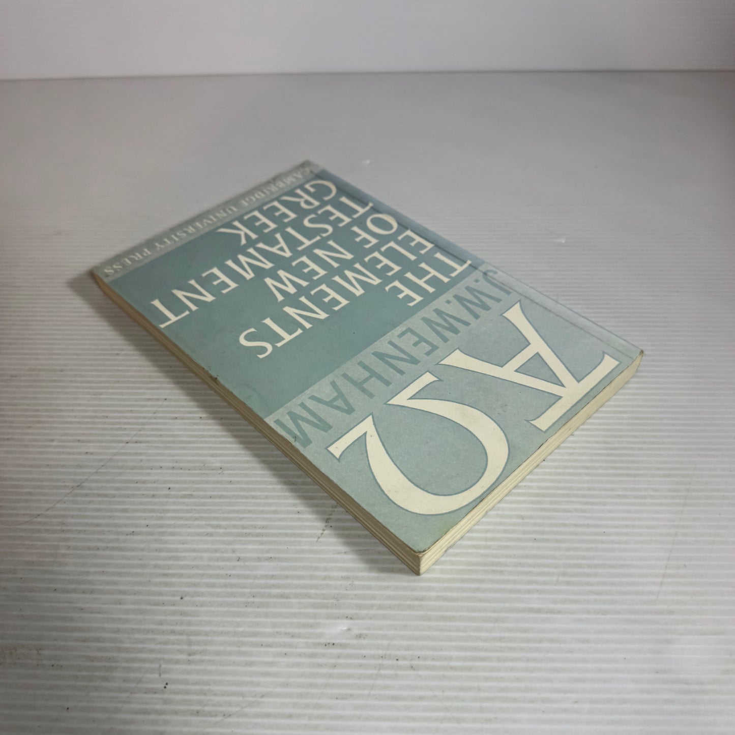 The Elements Of New testament Greek - J. W. Wenham (Vintage 1987)