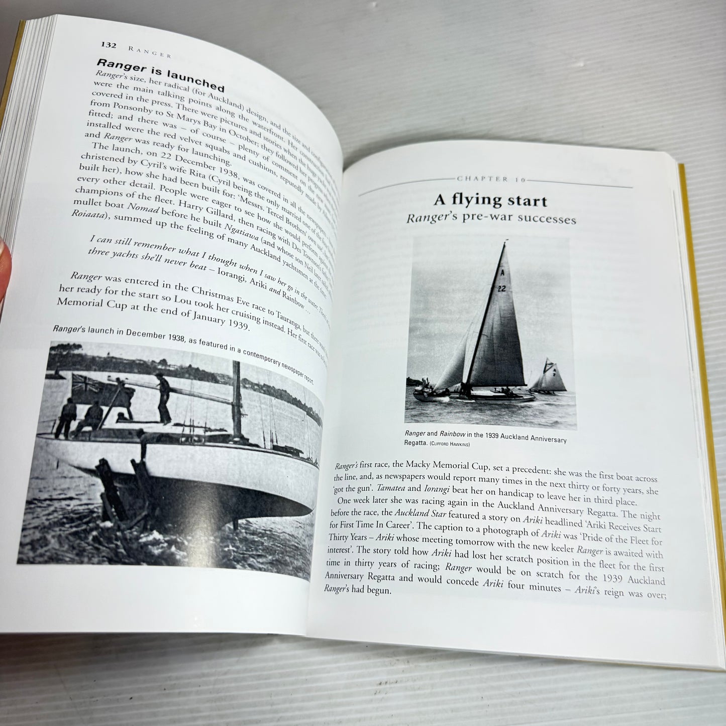 Ranger : The Making of a New Zealand Yachting Legend - Sandra Gorter & Aroha Tercel