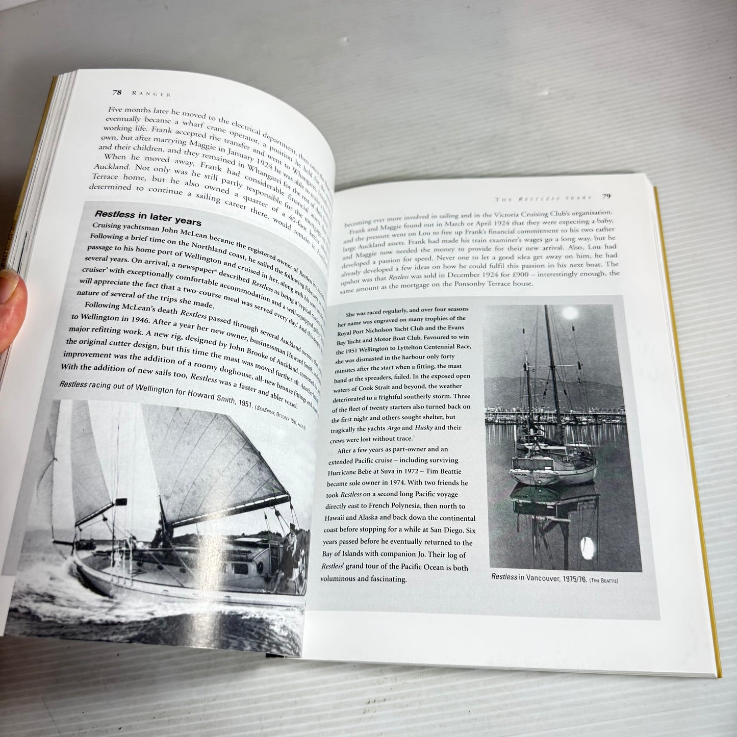 Ranger : The Making of a New Zealand Yachting Legend - Sandra Gorter & Aroha Tercel
