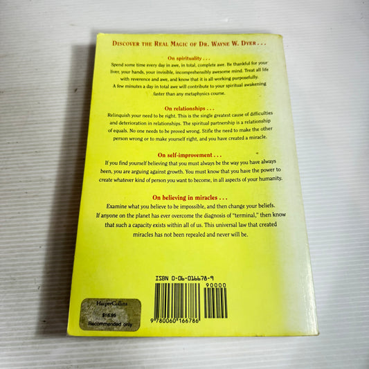 Real Magic : Creating Miracles in Everyday Life - Dr . Wayne W. Dyer