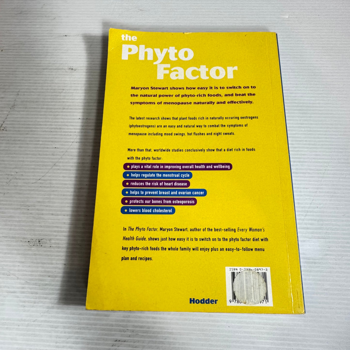 The Phyto Factor - Maryon Stewart