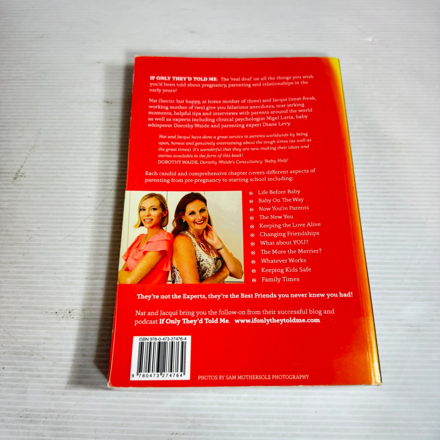 If Only They'd Told Me : Babies, Sex and a Cup of Tea - Jacqueline Lockington and Natalie Cutler-Welsh (Signed by Authors)