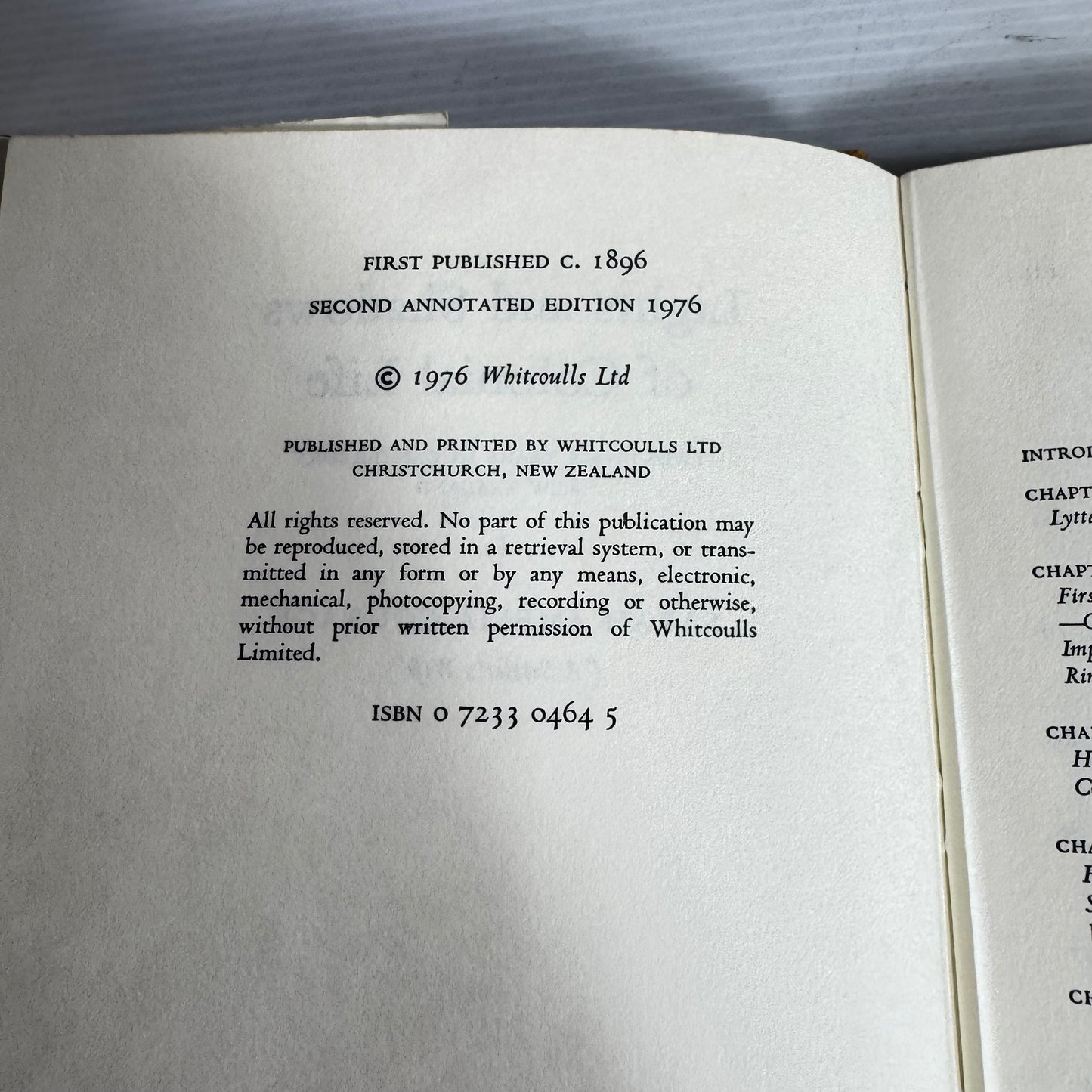 Lights And Shadows Of Colonial Life - Sarah Amelia Courage (Vintage 1976)