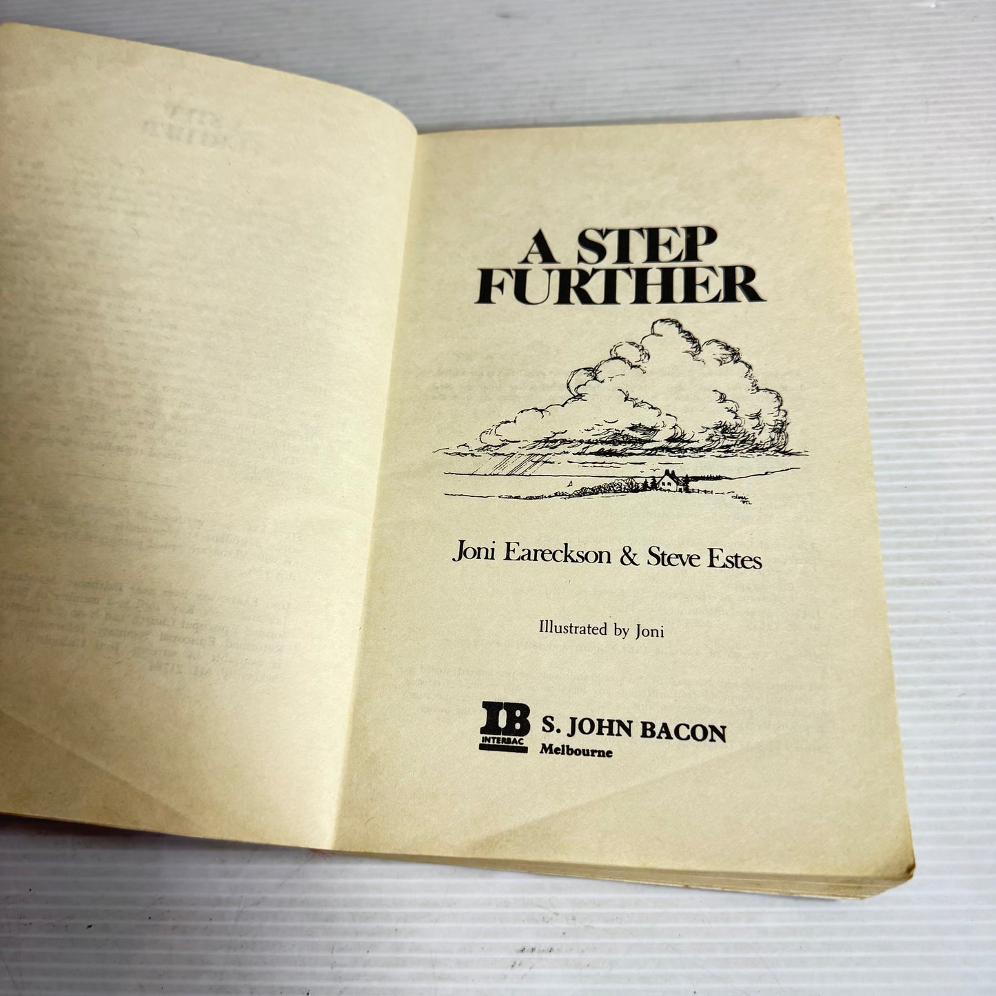 A Step Further : Joni - Joni Eareckson & Steve Estes (Vintage 1978)