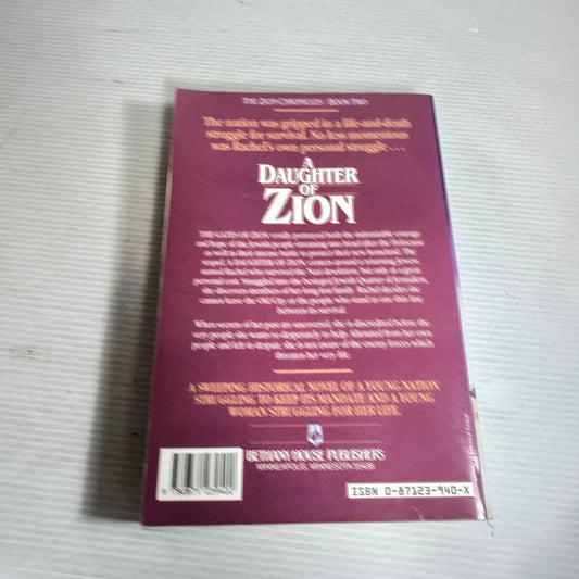 A Daughter of Zion : Book 2 of The Zion Chronicles - Bodie Thoene