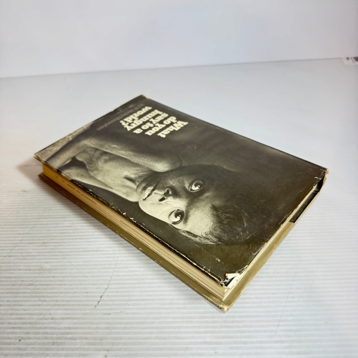 What Do You Say to A Hungry World - W. Stanley Mooneyham (Vintage 1975)