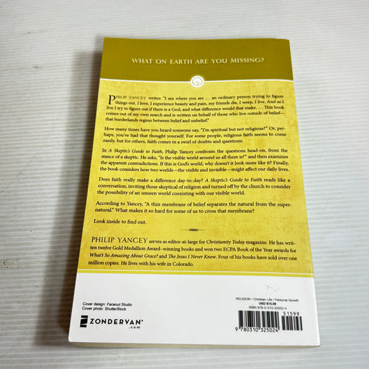 A Sceptic's Guide to Faith : What It Takes to Make the Leap - Philip Yancey
