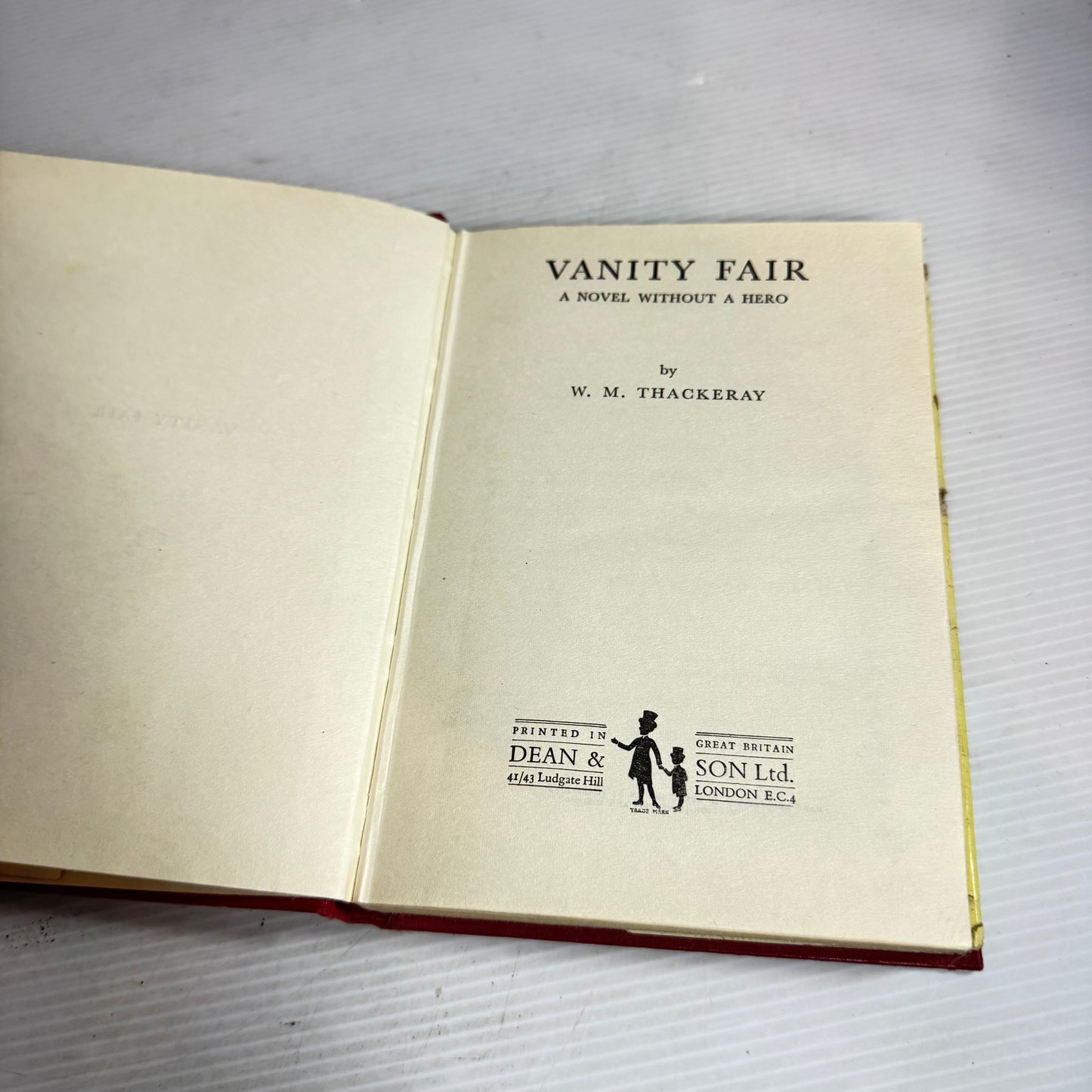 Vanity Fair - William M. Thackeray (Vintage c1950s)
