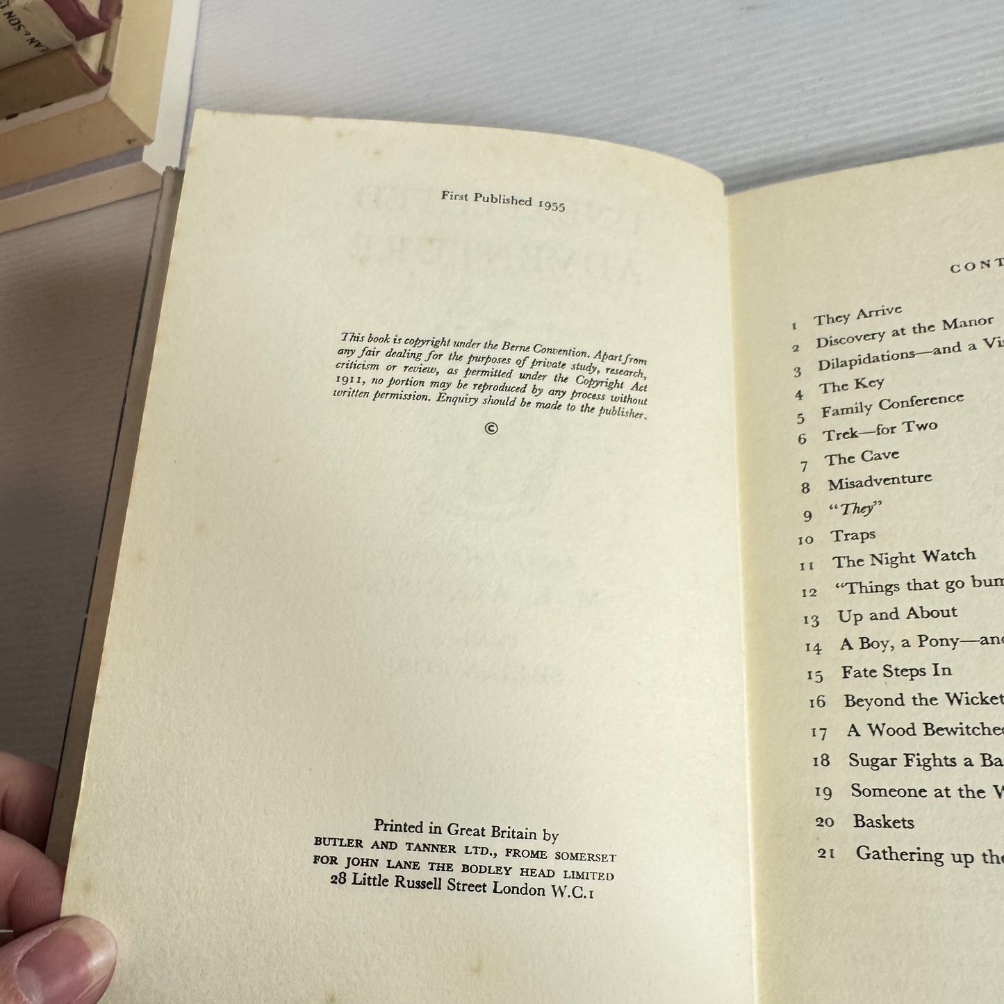 Unexpected Adventure - M.E. Atkinson (Vintage 1955)