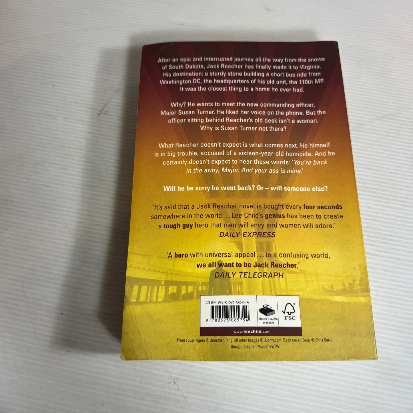 Never Go Back - Lee Child