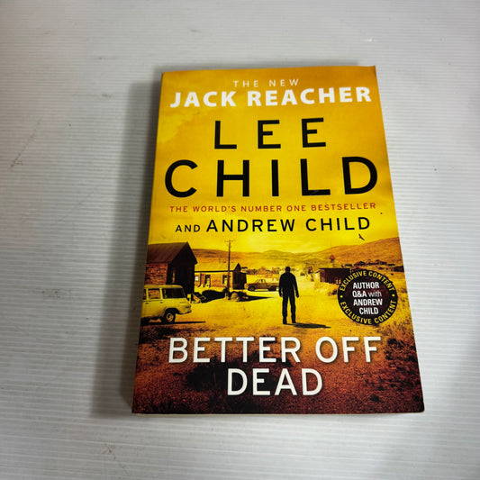 Better Off Dead - Lee Child