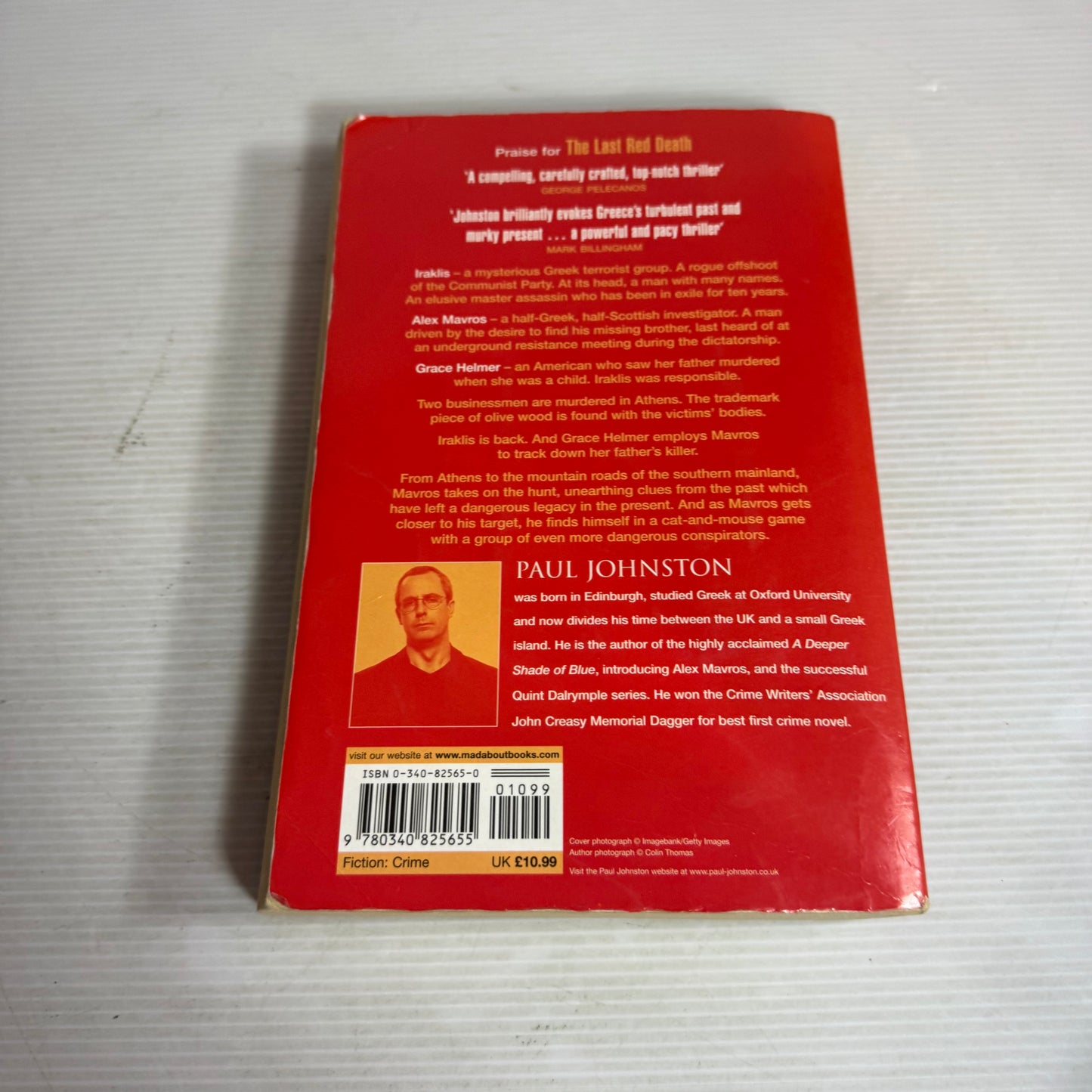 The Last Red Death - Paul Johnston