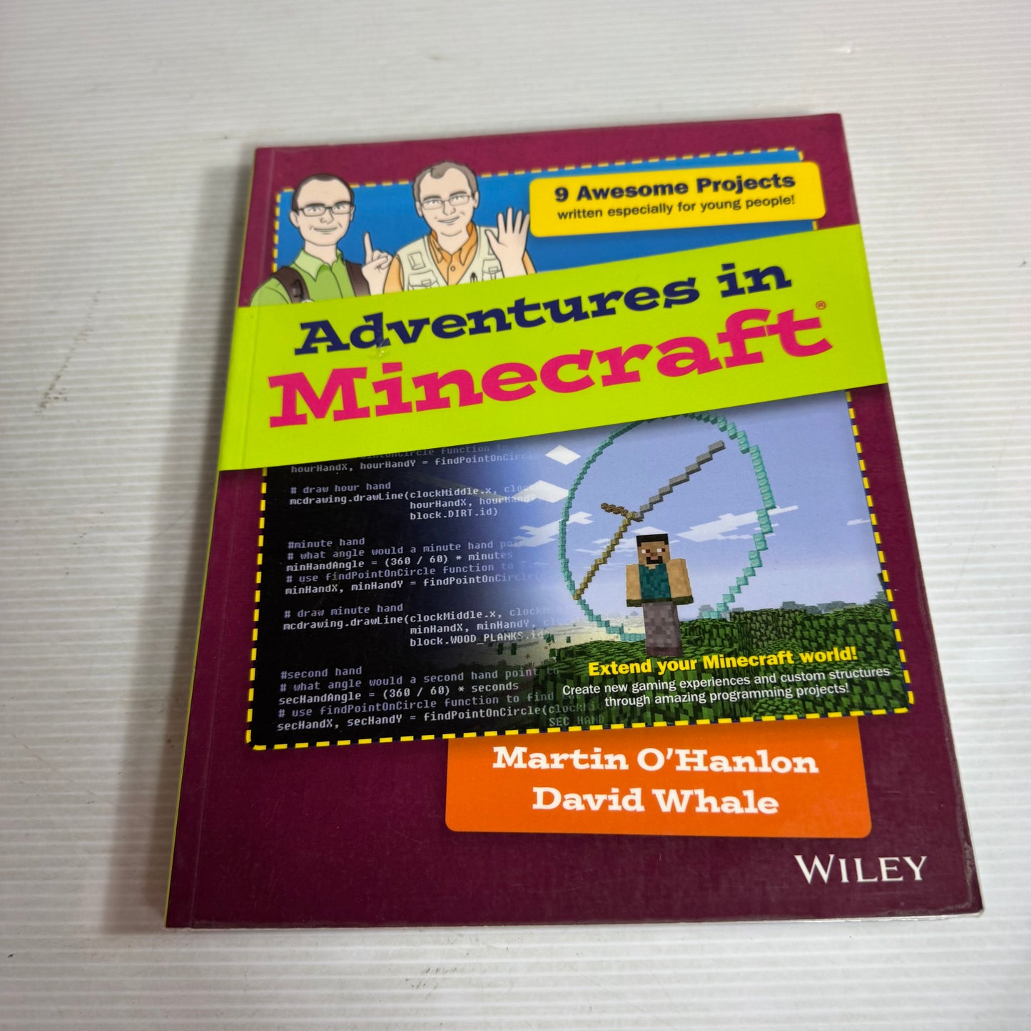 Adventures in Minecraft : 9 Awesome Projects Written Especially for Young People - Martin O'Hanlon & David Whale